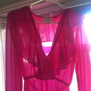 Vintage ruffled dress